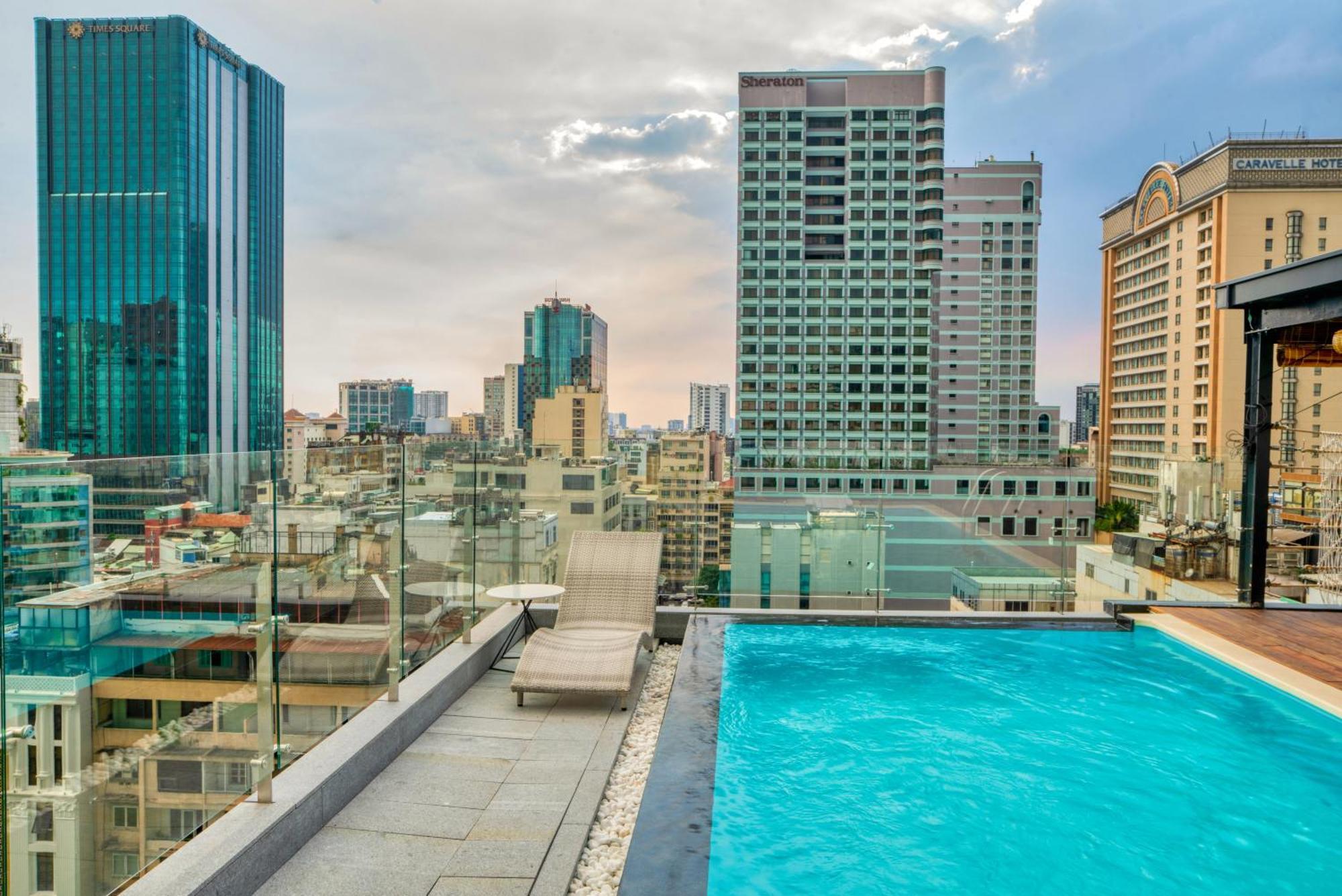 Sky Gem Central Hotel Thành Pho Ho Chí Minh Esterno foto